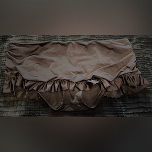 Mossimo Black Ruffled Swim Bottoms
